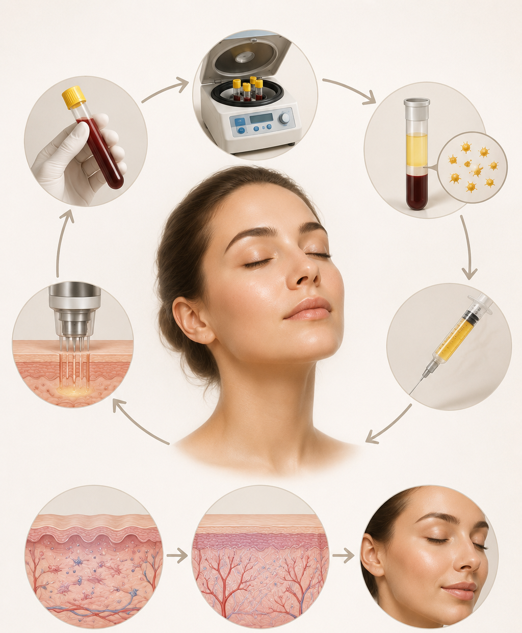 PRP preparation and application at IUVENTUS Medical Center